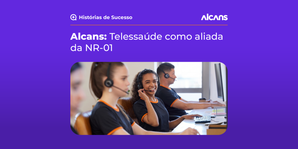 como a telessaúde na Alcans apoiou a saúde